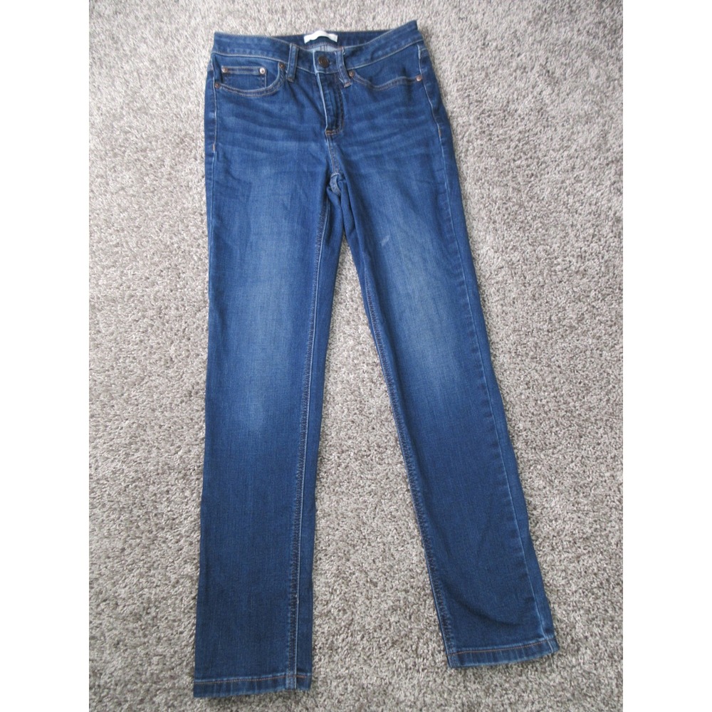 LC Lauren Conrad Skinny Jeans Womens 8 Medium Wash Blue Denim Pants